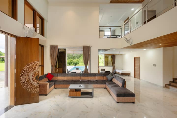 Shreeji Farm 4 Bedroom Villa With Pool Karjat - Karjat