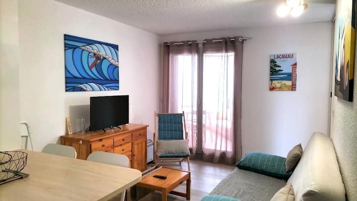 Bel Appartement Type 3  Avec Vue Sur L'océan 30ber - Lacanau Océan