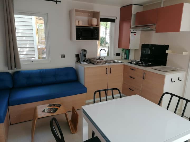 Mobilhome Premium 6 P Camping 5* Ruoms Ardèche Sud - Vallon-Pont-d'Arc