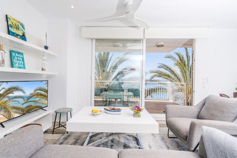 Top Airbnb: Stunning Beachfront Oasis ~ Breathtaking Sea Views in Teulada