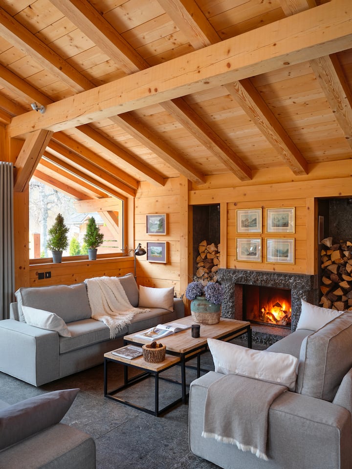 Chalet Quartz 23 Pers, Piscine, Jacuzzi Et Sauna - Chamonix