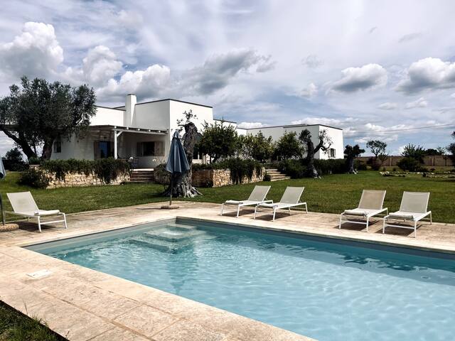 Villa Monamú – Modern Masseria with Private Pool