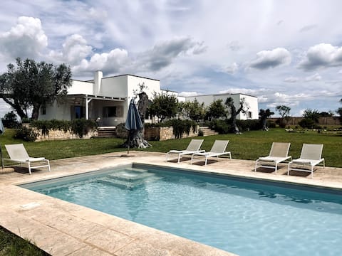 Villa Monamú – Modern Masseria with Private Pool