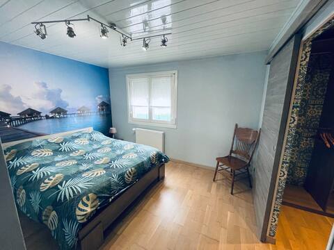 4 bedroom house-Plage-Gravelines-Jardin-Calme