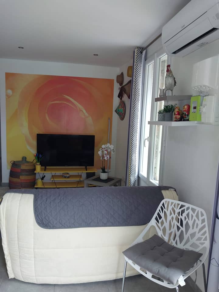 Le Tilleul
Charmant  Appartement T2 Climatisé - Marseillan