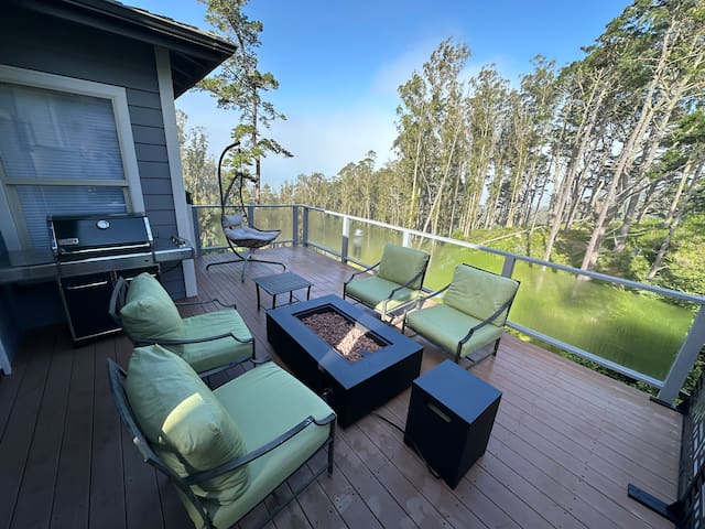 TreeTops OceanView Retreat_HotTub_Month/LongTermOk