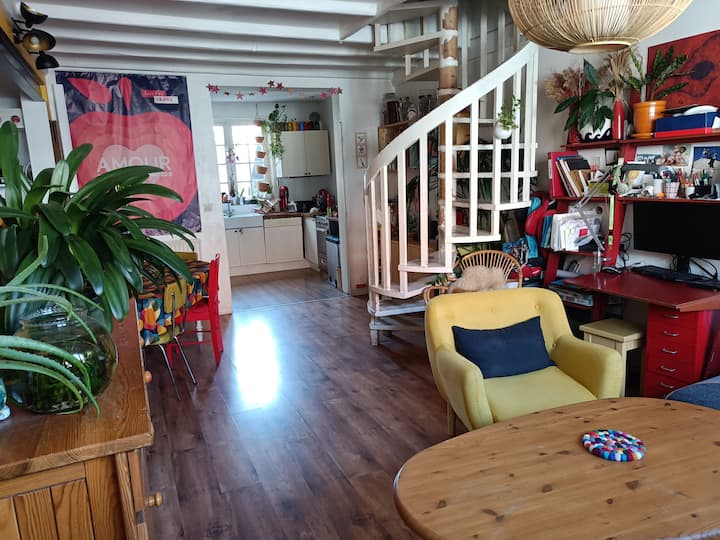 Jolie Maison, Au Calme Près Des Berges De La Deule - リール