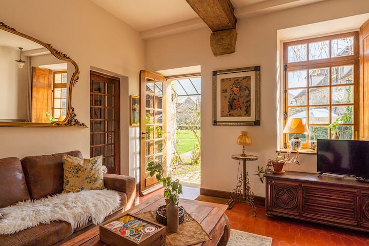 Bord De Rivière: Appartement 2 Pers. Avec Jardin - Aube