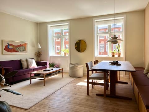 Popular Airbnb listing: Charming 3-room apartment in Nordvest in Bispebjerg