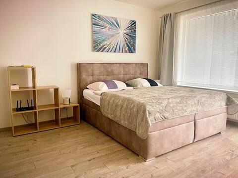 Studio PriRadnici, king bed, free parking Old Town