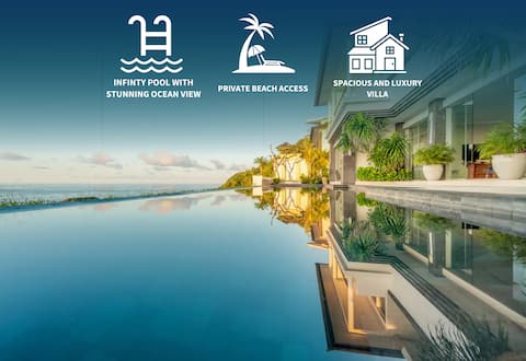 Luxury Oceanview & Private Beach Villa in Nusa Dua