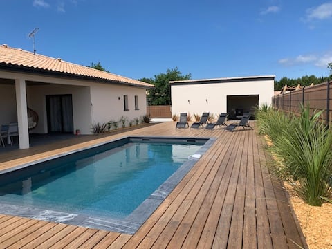 Villa with pool – Montalivet