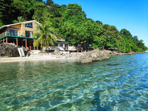 Beachfront Bungalow by the Hill - main house