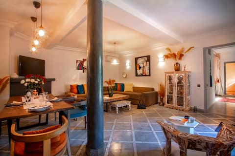 Top performing Airbnb: Villa with heated pool – Remparts Agdal in Arrondissement De Sidi Youssef Ben Ali مقاطعة سيدي يوسف بن علي