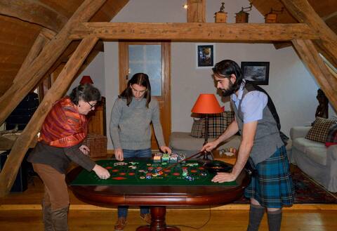 Scottish Whiskey, Games & Stories in Sologne