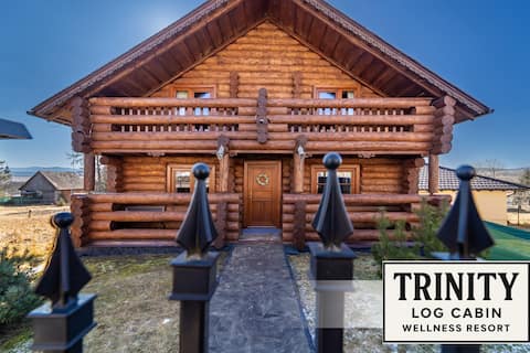 Trinity Log Cabin Wellness resort