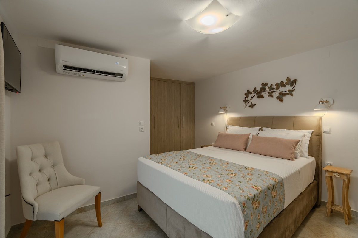 ¡El dormitorio está equipado con aire acondicionado para dormir fresco!