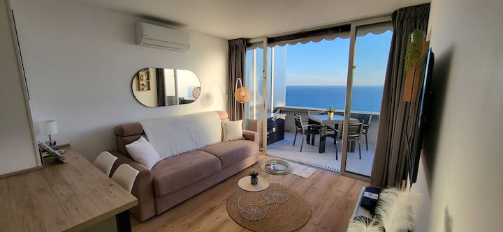 Luxury Appartment Breathtaking Sea View - エズ