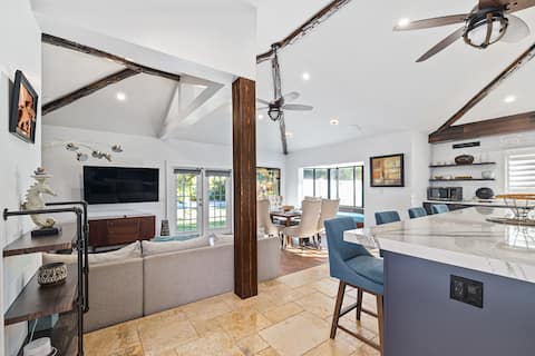 Popular Airbnb listing: Unique and Private Oasis w/ Heated Pool and More in Riverside Heights