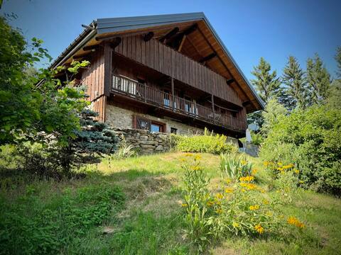 Traditional chalet in the Beaufortain