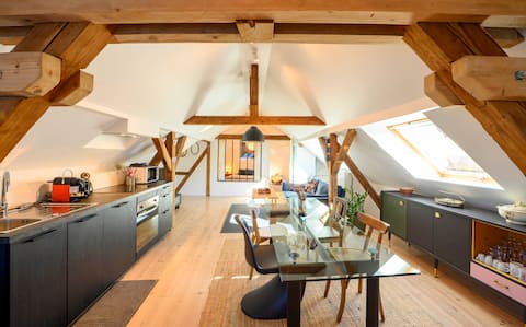 Beautiful loft 10 minutes from Strasbourg