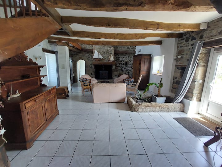 Maison Rénovée Avec Grand Espace De Vie - Saint-Brieuc