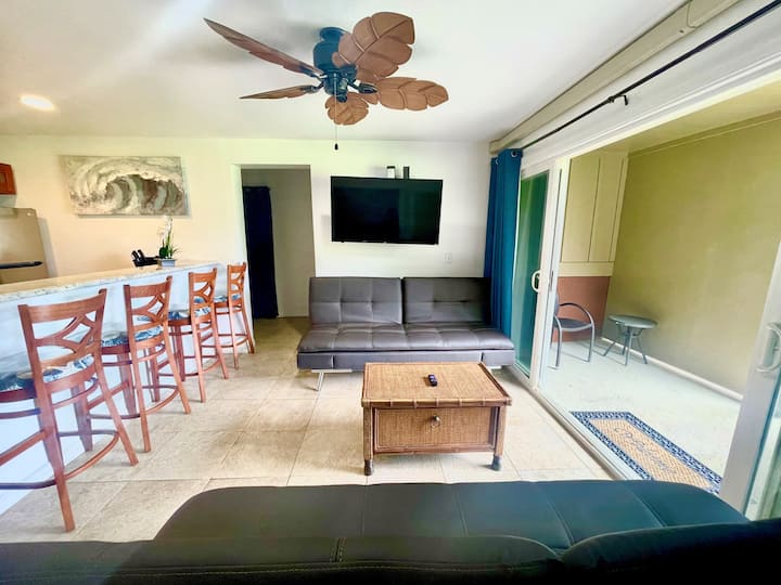Blissful Beachfront Condo! (2br) - Anahola Beach