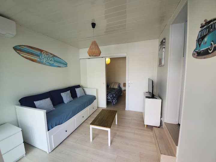 2 Pièces Avec Jardin à 5 Min De La Plage - Canet-en-Roussillon