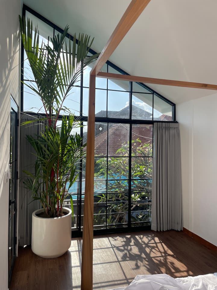 Საძინებელი 2 კონდიციონერით პირველ სართულზე