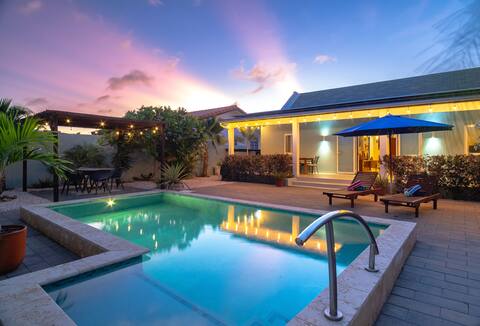 Modern cozy villa cunucu HART 
3BR w/private pool