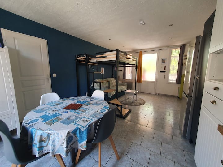Agréable Studio Au Calme Avec Clim Et Wifi - Pyrénées-Orientales