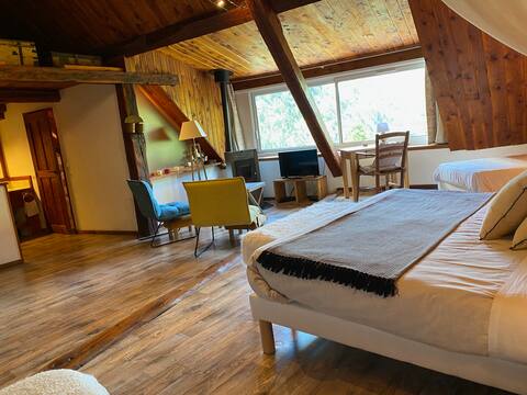 Maison d 'hôtes les Méans Suite Sommet