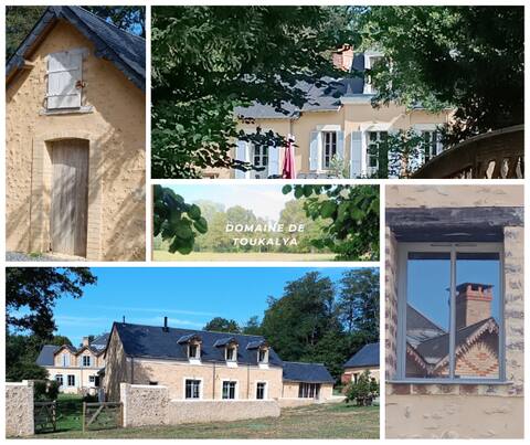 15 peoples, nature, 10 mn from the Le Mans circuit