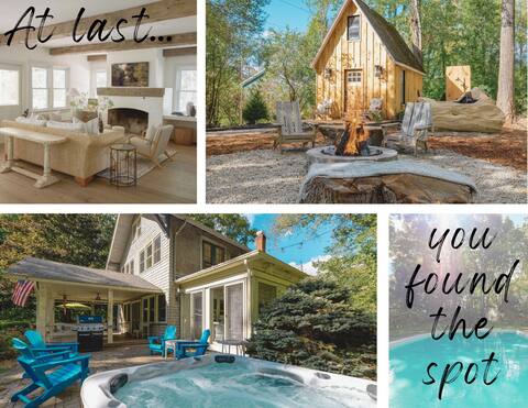 Lakefront Getaway w/ Private Nordic Spa + Hot tub