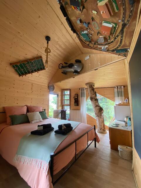 Charming tree house