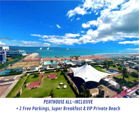 Penthouse BeachFront All Inclusive for Families