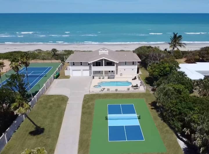 Golden Sands® Pearl -Lujo Privado Frente A La Playa -Piscina Y Spa-impresionantes Vistas Al Mar - Melbourne Beach, FL