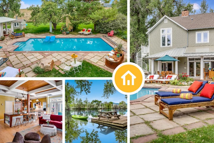 Family-Friendly Farm with Pool and Lake!