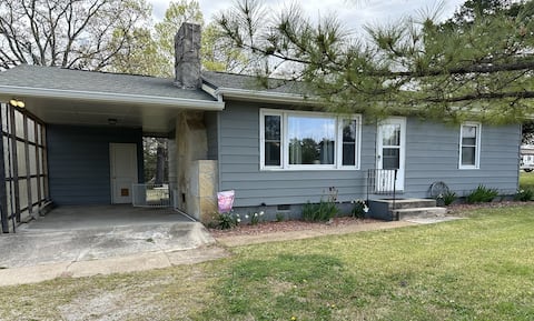 House ON the Lake! Fenced yard, Carport, Swim Dock