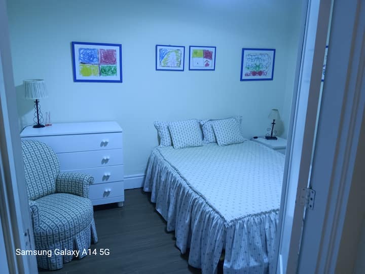 Chumba cha kulala mara mbili na WC