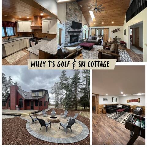Willy T’s Crystal Mountain Ski & Golf Cottage