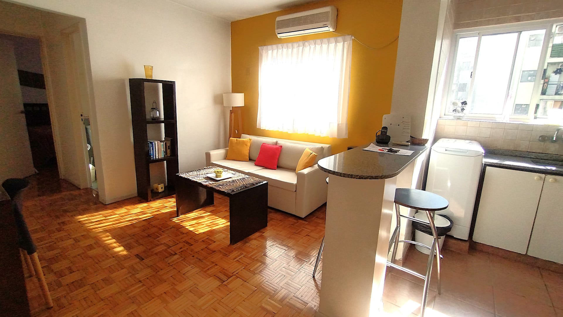 Apartamento de 1 dormitório mobiliado em Palermo