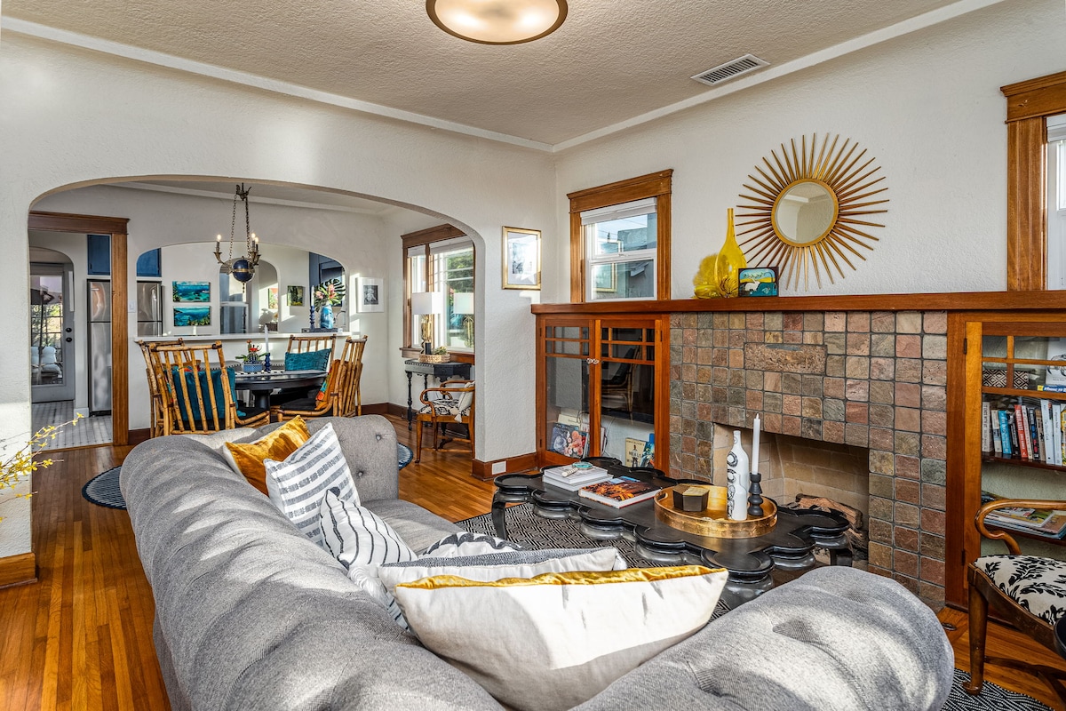 Popular Airbnb listing: Quiet, North Park Spanish Revival house in Greater North Park