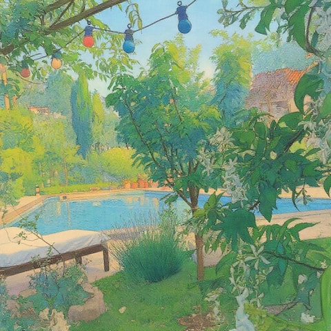 Spacious apartment "In a garden in Provence"