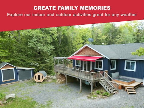 Muskoka Lakeside Cottage | Hot Tub & Sauna
