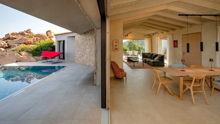 Villa De Luxe Sur La Falaise Piscine à Débordement - Costa Paradiso