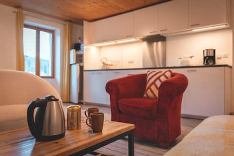 Fully-equipped apartment in village house