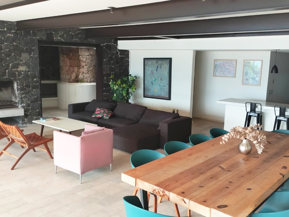 Top Airbnb: Valley, house2 downtown with the best view of the lake in Agua Fría