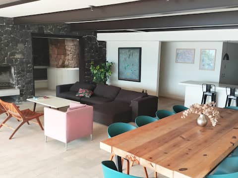 Top Airbnb: Valley, house2 downtown with the best view of the lake in Agua Fría