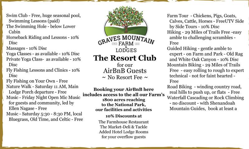 Graves Mountain Farm and Orchards managed Airbnb listing 1